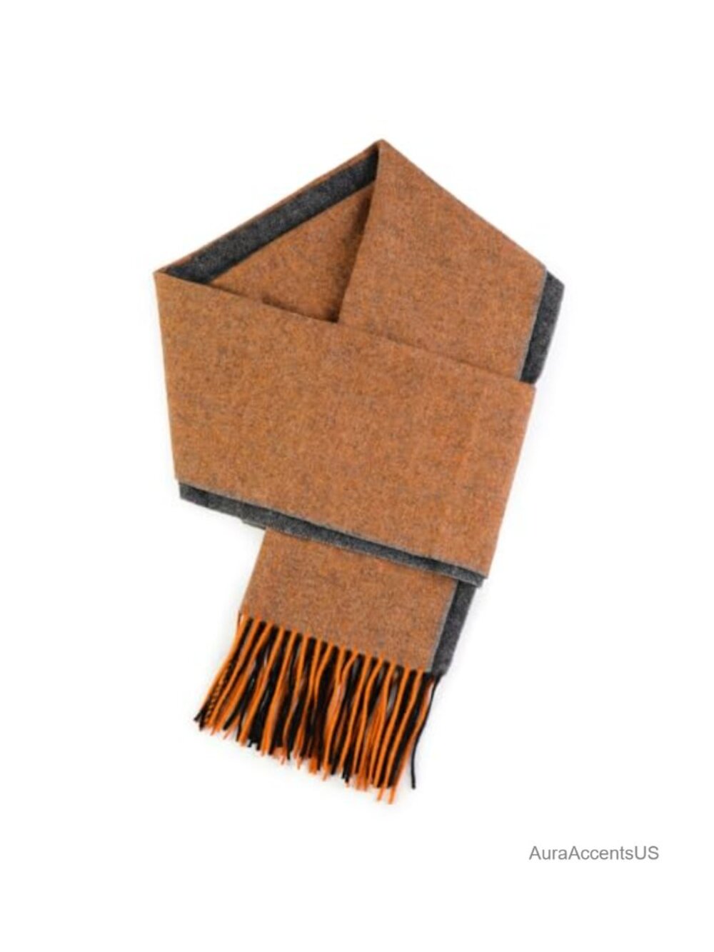 100% Pure Wool Tartan Plaid Scarf with Tassel Fringe, Winter Wrap for Men Women